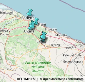 Mappa Via Fondo Griffi, 70033 Corato BA, Italia (15.19545)