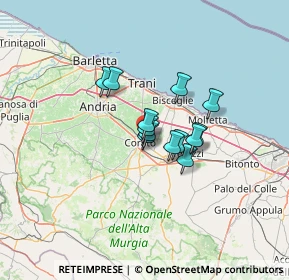 Mappa Via Fondo Griffi, 70033 Corato BA, Italia (8.38154)
