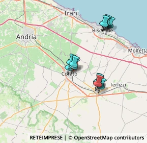 Mappa Via Fondo Griffi, 70033 Corato BA, Italia (6.71769)