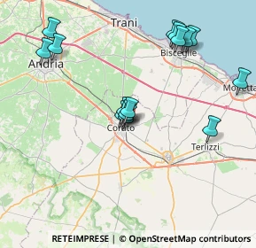 Mappa Via Fondo Griffi, 70033 Corato BA, Italia (8.51467)