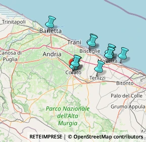 Mappa Via Monte Cengio, 70033 Corato BA, Italia (12.02)