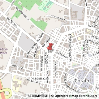 Mappa 70033 Corato BA, Italia, 70033 Corato, Bari (Puglia)