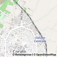 Hartă Corato
