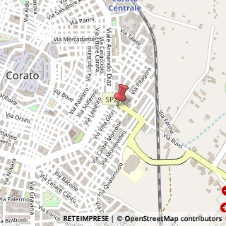 Mappa Via Ruvo, 6, 70033 Corato, Bari (Puglia)