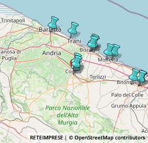 Mappa Via Bove, 70033 Corato BA, Italia (14.79769)