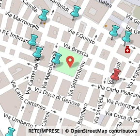 Mappa Piazza Indipendenza, 70033 Corato BA, Italia (0.141)