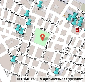 Mappa Piazza Indipendenza, 70033 Corato BA, Italia (0.1115)