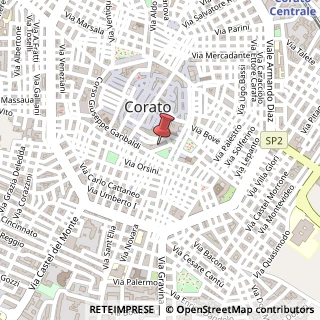 Mappa Largo Plebiscito, 70033 Corato BA, Italia, 70033 Corato, Bari (Puglia)