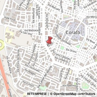 Mappa Via L. Capuana, 1, 70033 Corato, Bari (Puglia)