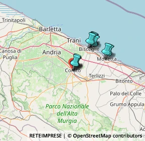Mappa Via F. Cortese, 70033 Corato BA, Italia (9.234)