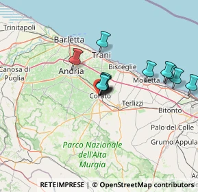 Mappa Via Campanella, 70033 Corato BA, Italia (12.0725)