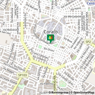 Mappa Corso Garibaldi, 148, 70033 Corato, Bari (Puglia)