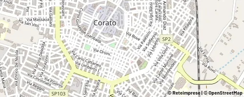Mappa Corato
