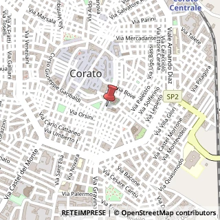 Mappa Piazza Simon Bolivar, 27, 70033 Corato, Bari (Puglia)