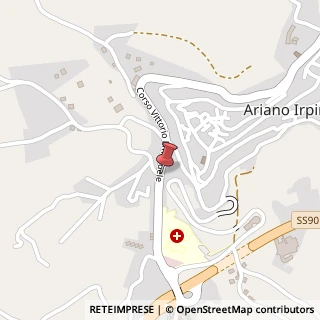 Mappa Corso Vittorio Emanuele, 11, 83031 Ariano Irpino, Avellino (Campania)