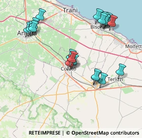 Mappa Via Filippo Meda, 70033 Corato BA, Italia (9.15)