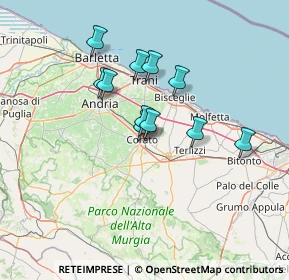 Mappa Via Lorenzo Perosi, 70033 Corato BA, Italia (11.33727)
