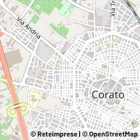 Mapa Corato