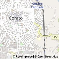 Karte Corato