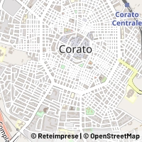 Mapa Corato