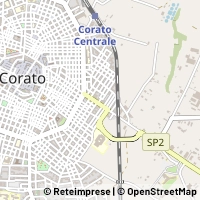 Карта Corato