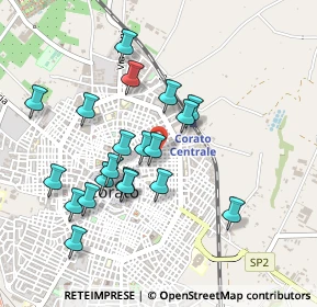 Mappa Via Piccinni, 70033 Corato BA, Italia (0.4735)