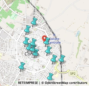 Mappa Via Piccinni, 70033 Corato BA, Italia (0.49538)