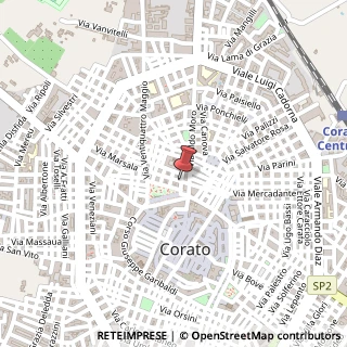 Mappa Via San Domenico,  16, 70033 Corato, Bari (Puglia)
