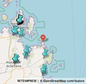 Mappa Via del Faro, 07021 Arzachena SS, Italia (11.5035)