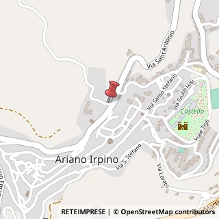Mappa Via Carafa, 2, 83031 Ariano Irpino, Avellino (Campania)