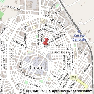 Mappa Piazza Savoia, 12, 70033 Corato, Bari (Puglia)