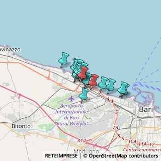 Mappa Via Alfredo Spilotros, 70128 Bari BA, Italia (1.5785)