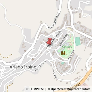 Mappa Via P.P.Parzanese, 70, 83031 Ariano Irpino, Avellino (Campania)