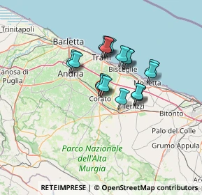 Mappa Via Caracciolo, 70033 Corato BA, Italia (10.5985)