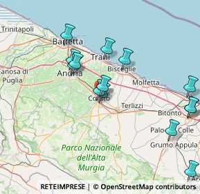 Mappa Via Torquato Tasso, 70033 Corato BA, Italia (17.36071)