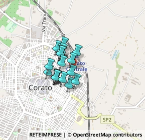 Mappa D'IMPERIO LEONARDO, 70033 Corato BA, Italia (0.2765)