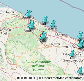 Mappa D'IMPERIO LEONARDO, 70033 Corato BA, Italia (19.04125)