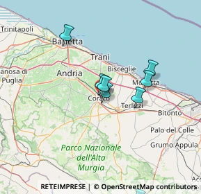 Mappa D'IMPERIO LEONARDO, 70033 Corato BA, Italia (21.80917)