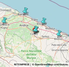 Mappa D'IMPERIO LEONARDO, 70033 Corato BA, Italia (23.07667)