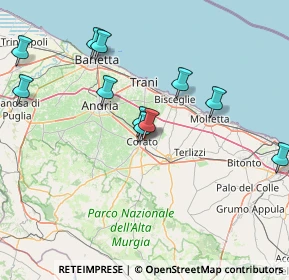 Mappa D'IMPERIO LEONARDO, 70033 Corato BA, Italia (16.57273)