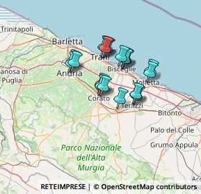 Mappa D'IMPERIO LEONARDO, 70033 Corato BA, Italia (10.581)