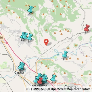 Mappa Unnamed Road, 81040 Pontelatone CE, Italia (7.084)