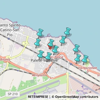 Mappa Via Colonnello Vito Nicola Picca, 70128 Bari BA, Italia (0.79091)