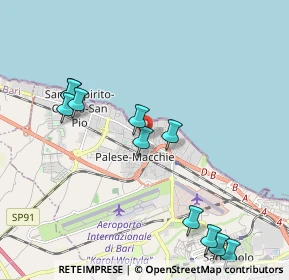 Mappa Via Colonnello Vito Nicola Picca, 70128 Bari BA, Italia (2.4)