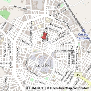 Mappa Via Aldo Moro,  65, 70033 Corato, Bari (Puglia)