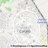 Mapa Corato