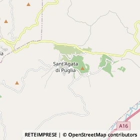 Mappa Sant'Agata di Puglia