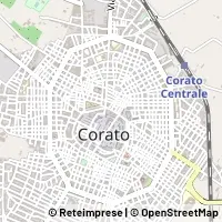 Mapa Corato