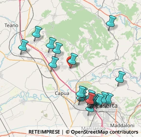 Mappa Via Nazario Sauro, 81041 Bellona CE, Italia (9.3315)