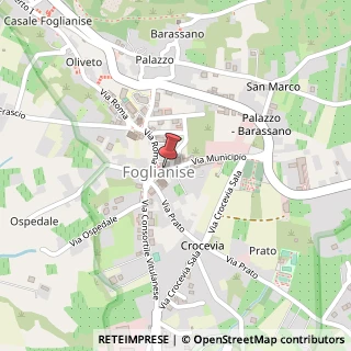 Mappa Piazza Municipio, 1, 82030 Foglianise, Benevento (Campania)